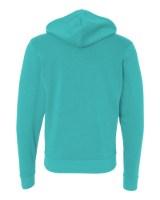 BELLA + CANVAS Sponge Fleece Full-Zip Hoodie Additional Angle