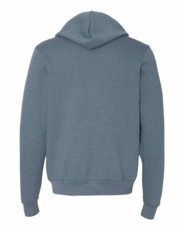 BELLA + CANVAS Sponge Fleece Full-Zip Hoodie Additional view