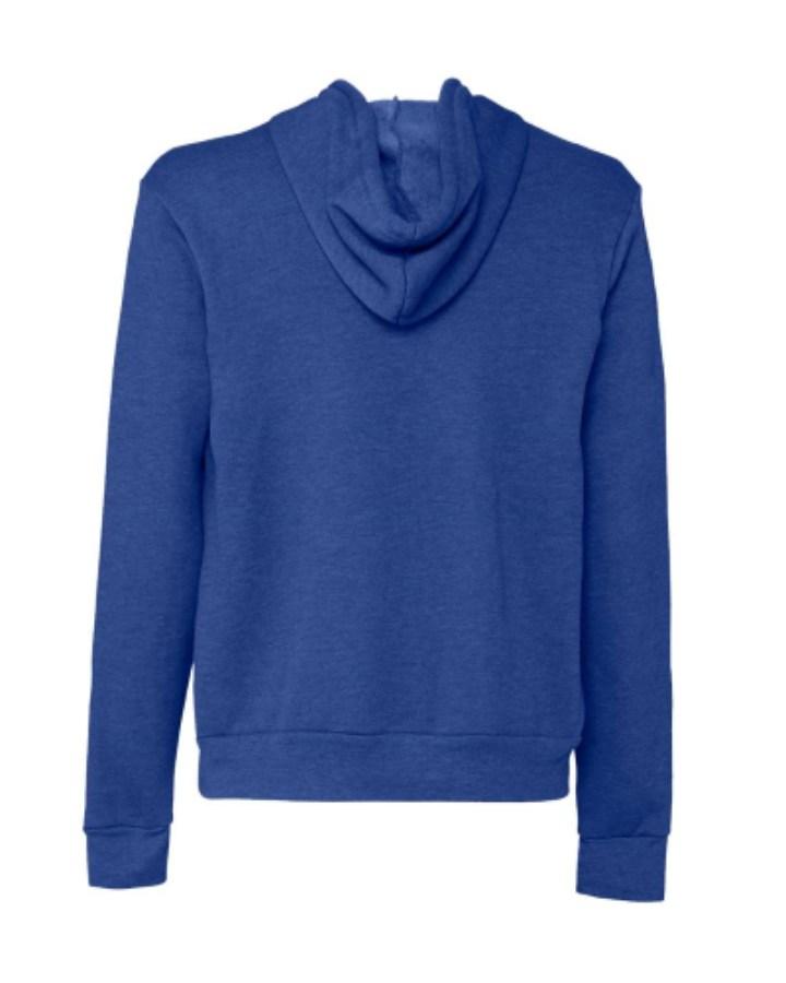 BELLA + CANVAS Sponge Fleece Full-Zip Hoodie Alternate View