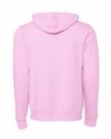 BELLA + CANVAS Sponge Fleece Full-Zip Hoodie Perspective View