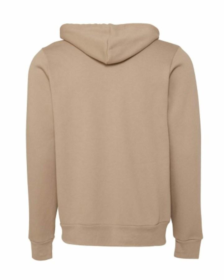 BELLA + CANVAS Sponge Fleece Full-Zip Hoodie Additional Angle