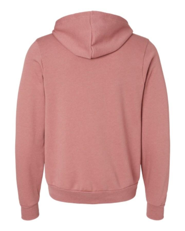 BELLA + CANVAS Sponge Fleece Full-Zip Hoodie Additional Angle