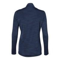 Adidas Women's Lightweight Mélange 1/4-Zip Pullover Perspective View