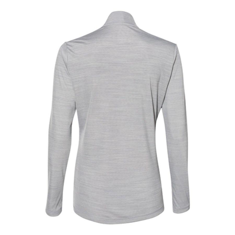 Adidas Women's Lightweight Mélange 1/4-Zip Pullover Feature Close-up
