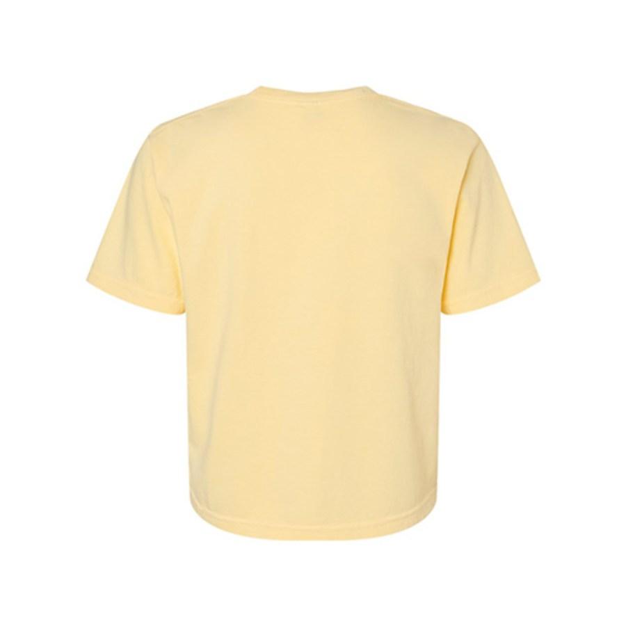 Women's Heavyweight Boxy T-Shirt Close Up Detail