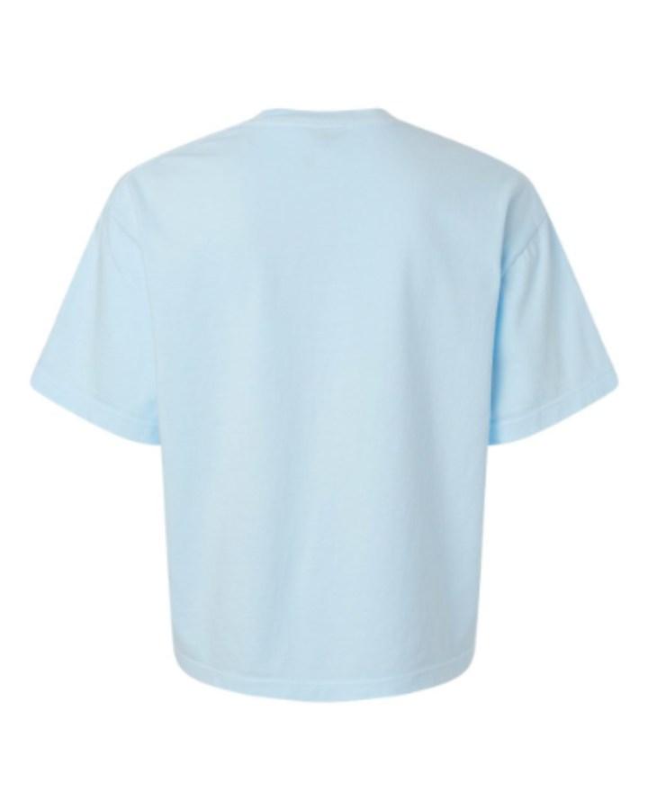 Women's Heavyweight Boxy T-Shirt Perspective View