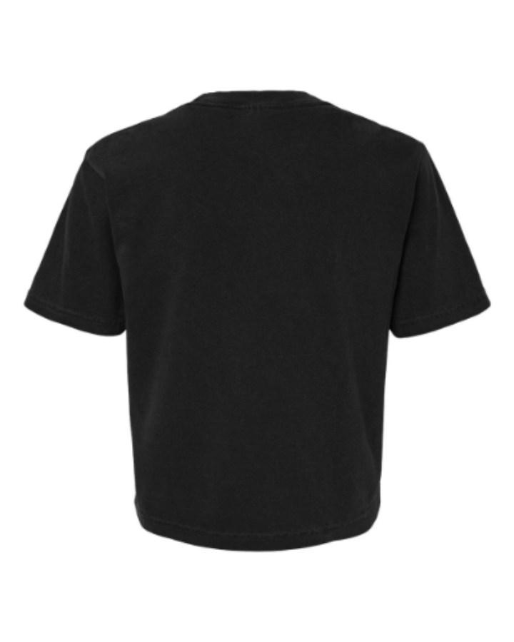 Women's Heavyweight Boxy T-Shirt Feature Close-up
