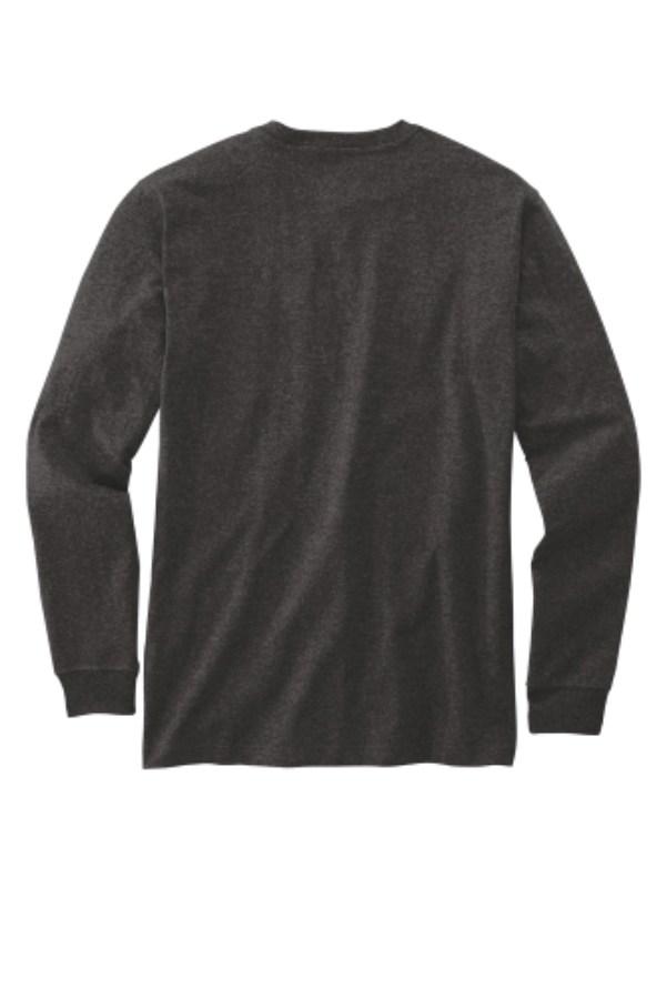 Carhartt Long Sleeve Henley T-Shirt Perspective View