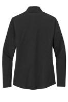 Port Authority Women's Dry Zone UV Micro-Mesh 1/4-Zip Feature Close-up