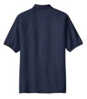 Port Authority Tall Silk Touch Polo with Pocket Perspective View