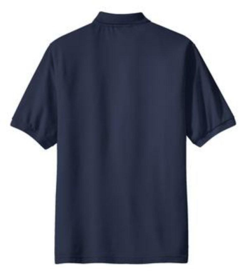 Port Authority Tall Silk Touch Polo with Pocket Perspective View
