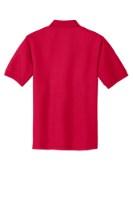 Port Authority Tall Silk Touch Polo Feature Close-up