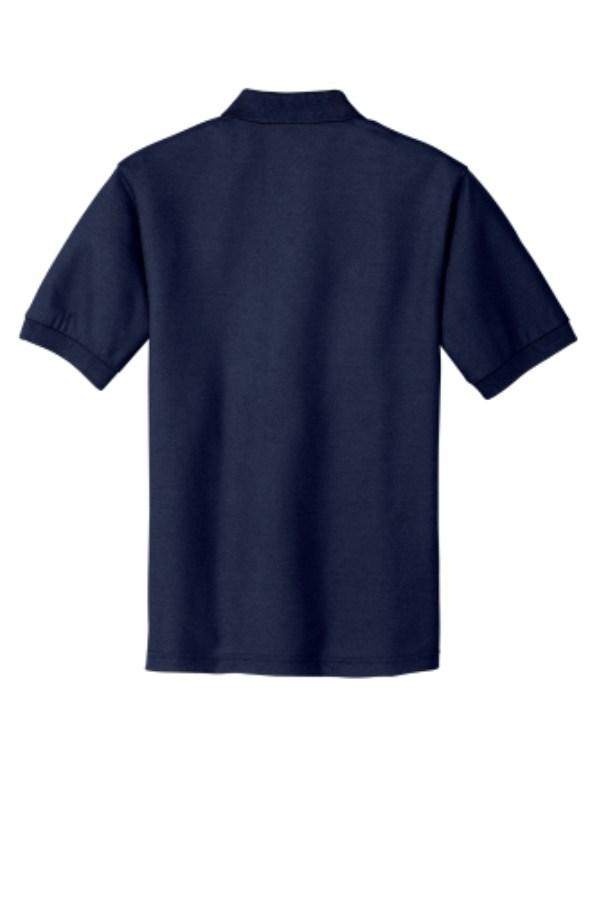 Port Authority Tall Silk Touch Polo Close Up Detail