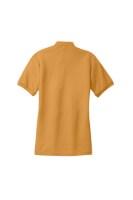 Port Authority Women's Silk Touch Polo Feature Close-up