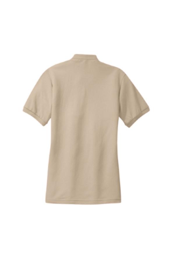 Port Authority Women's Silk Touch Polo Feature Close-up