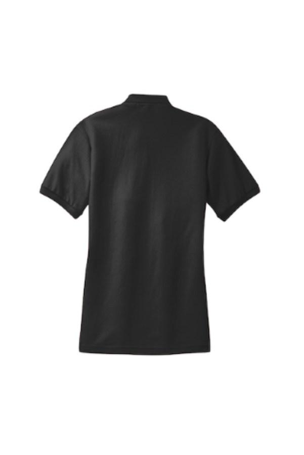 Port Authority Women's Silk Touch Polo Feature Close-up