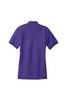 Port Authority Women's Silk Touch Polo Feature Close-up