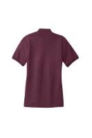 Port Authority Women's Silk Touch Polo Close Up Detail