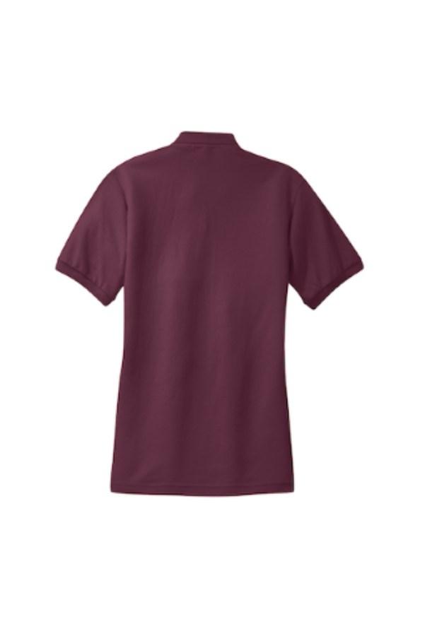 Port Authority Women's Silk Touch Polo Close Up Detail