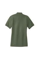 Port Authority Women's Silk Touch Polo Feature Close-up