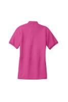 Port Authority Women's Silk Touch Polo Close Up Detail