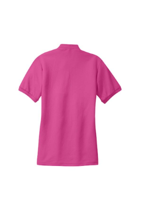 Port Authority Women's Silk Touch Polo Close Up Detail