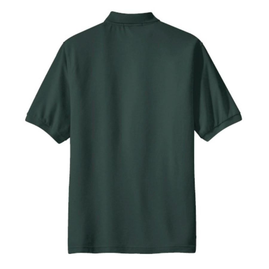 Port Authority Silk Touch Polo with Pocket Perspective View