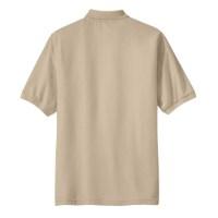 Port Authority Silk Touch Polo with Pocket Perspective View