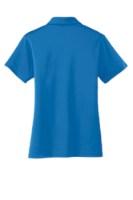 Port Authority Women's Silk Touch Performance Polo Close Up Detail