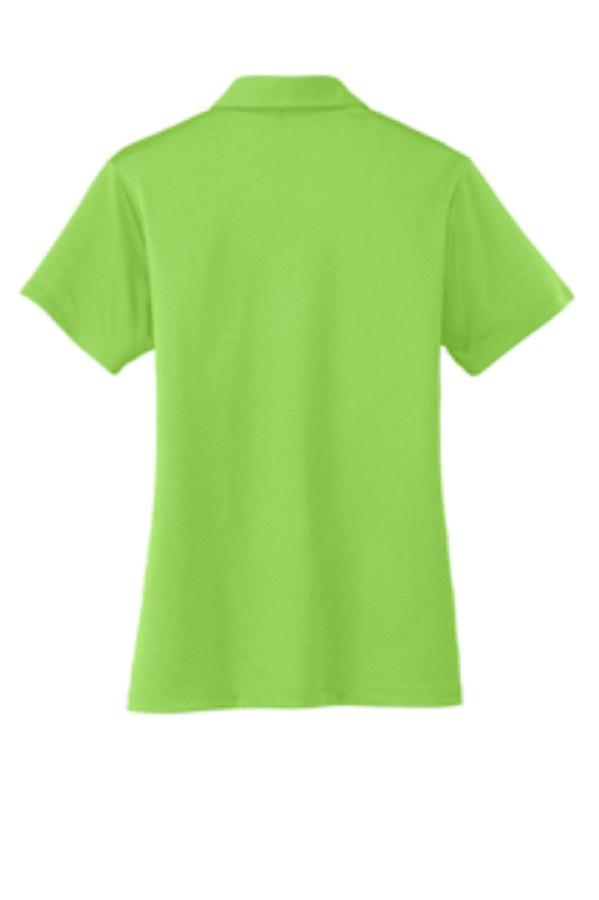 Port Authority Women's Silk Touch Performance Polo Close Up Detail