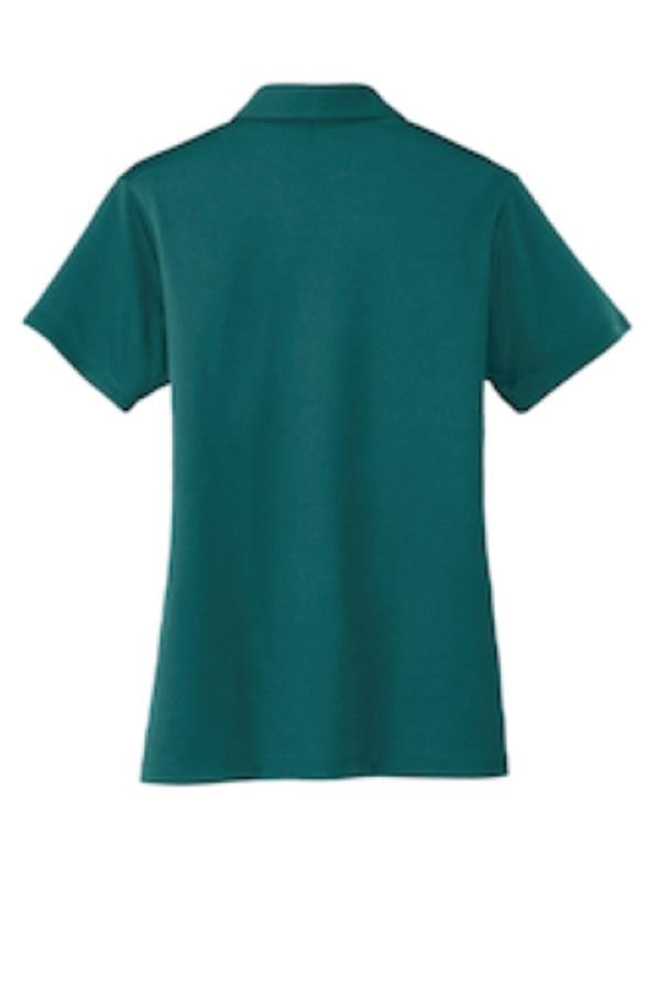 Port Authority Women's Silk Touch Performance Polo Feature Close-up