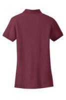 Port Authority Women's Core Classic Pique Polo Close Up Detail