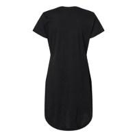 LAT Women's Fine Jersey V-Neck Coverup Feature Close-up