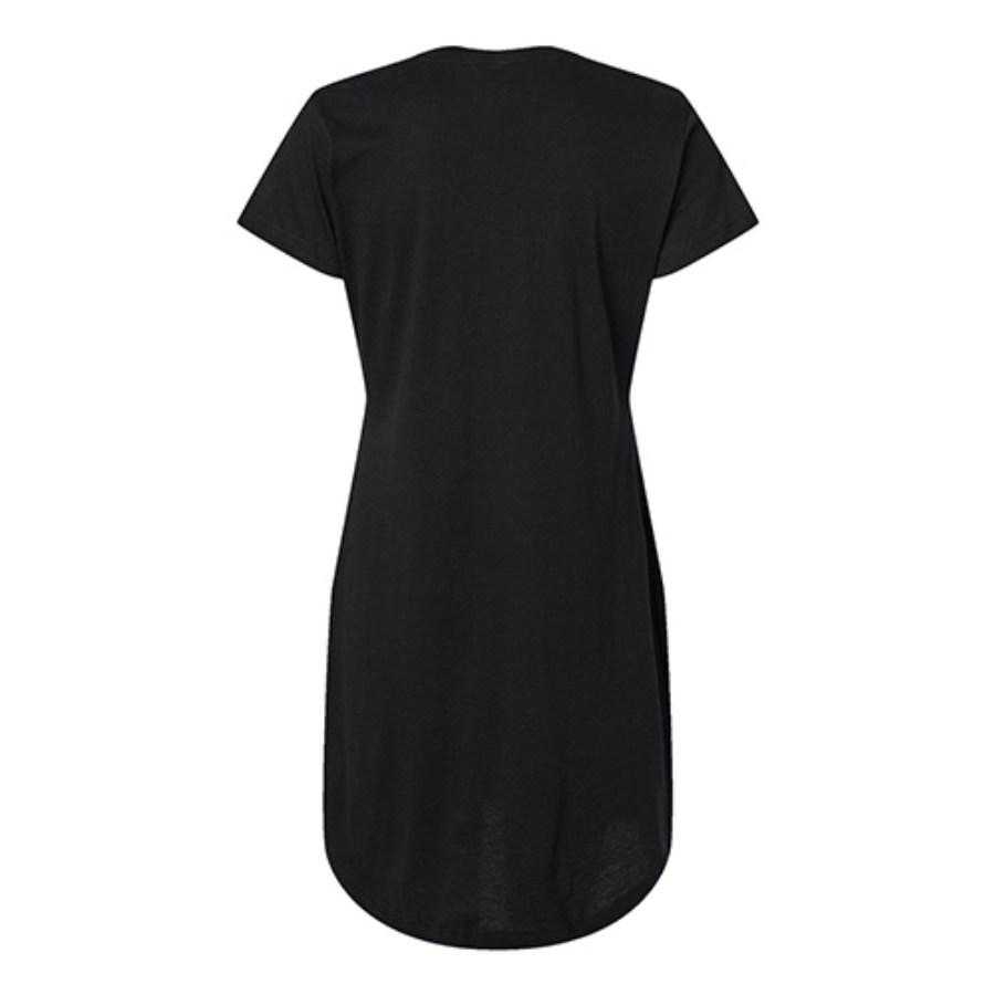 LAT Women's Fine Jersey V-Neck Coverup Feature Close-up