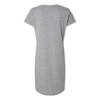 LAT Women's Fine Jersey V-Neck Coverup Close Up Detail