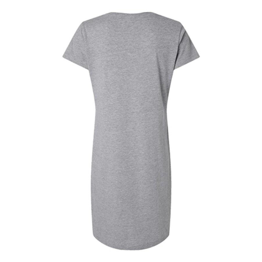 LAT Women's Fine Jersey V-Neck Coverup Close Up Detail