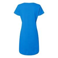 LAT Women's Fine Jersey V-Neck Coverup Alternate View