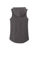 District Women's Perfect Tri Sleeveless Hoodie Close Up Detail