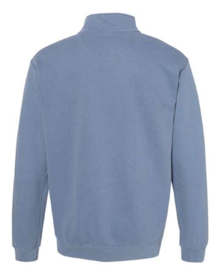 Comfort Colors Unisex Garment-Dyed 1/4-Zip Sweatshirt Additional view