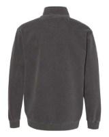 Comfort Colors Unisex Garment-Dyed 1/4-Zip Sweatshirt Perspective View