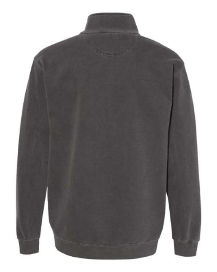 Comfort Colors Unisex Garment-Dyed 1/4-Zip Sweatshirt Perspective View