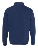 Comfort Colors Unisex Garment-Dyed 1/4-Zip Sweatshirt Feature Close-up