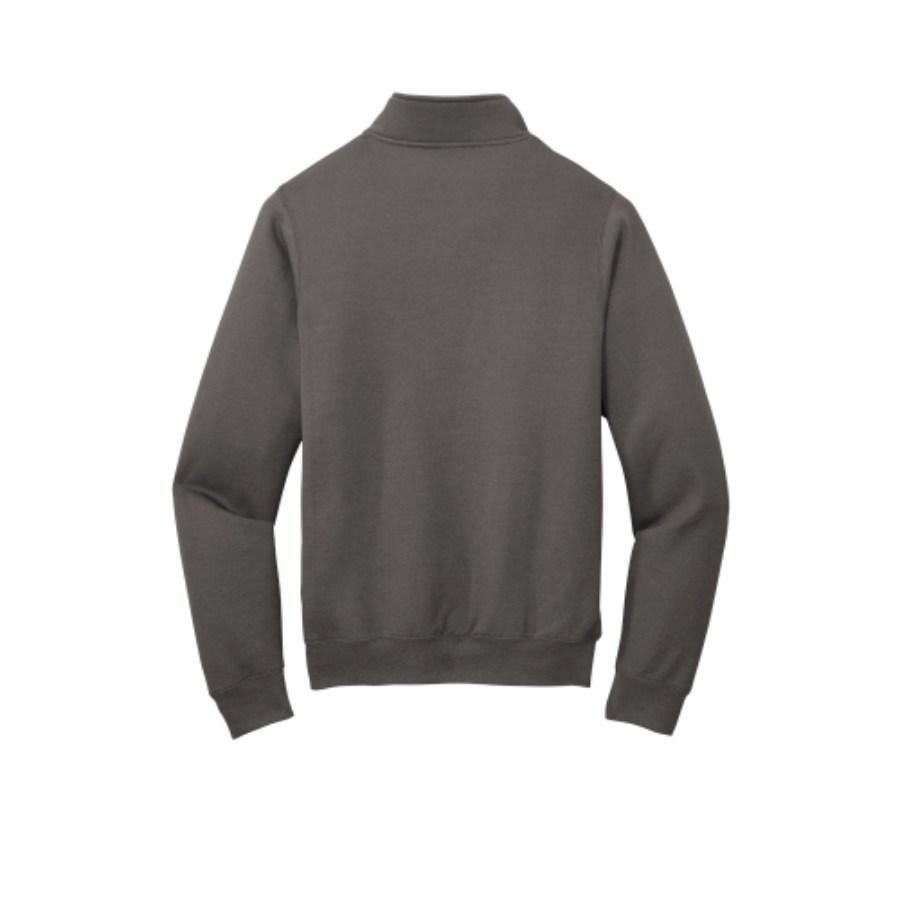 Port & Company Core Fleece 1/4-Zip Pullover Sweatshirt Perspective View