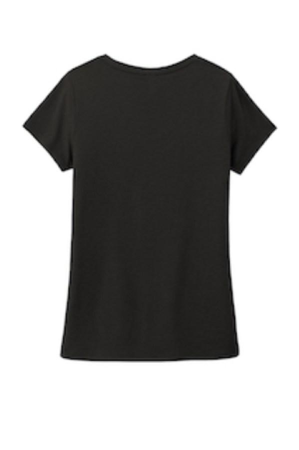 District Women's Perfect Tri V-Neck T-Shirt Feature Close-up