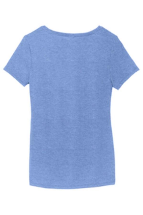 District Women's Perfect Tri V-Neck T-Shirt Close Up Detail