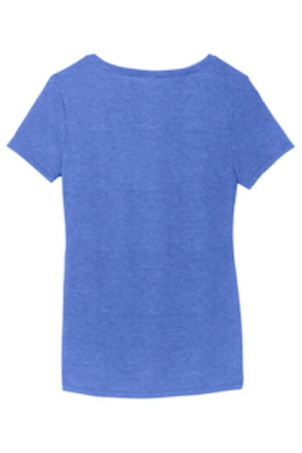 District Women's Perfect Tri V-Neck T-Shirt Perspective View