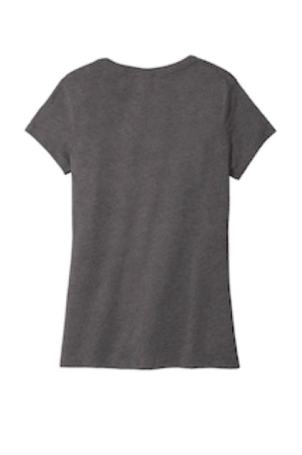 District Women's Perfect Tri V-Neck T-Shirt Close Up Detail
