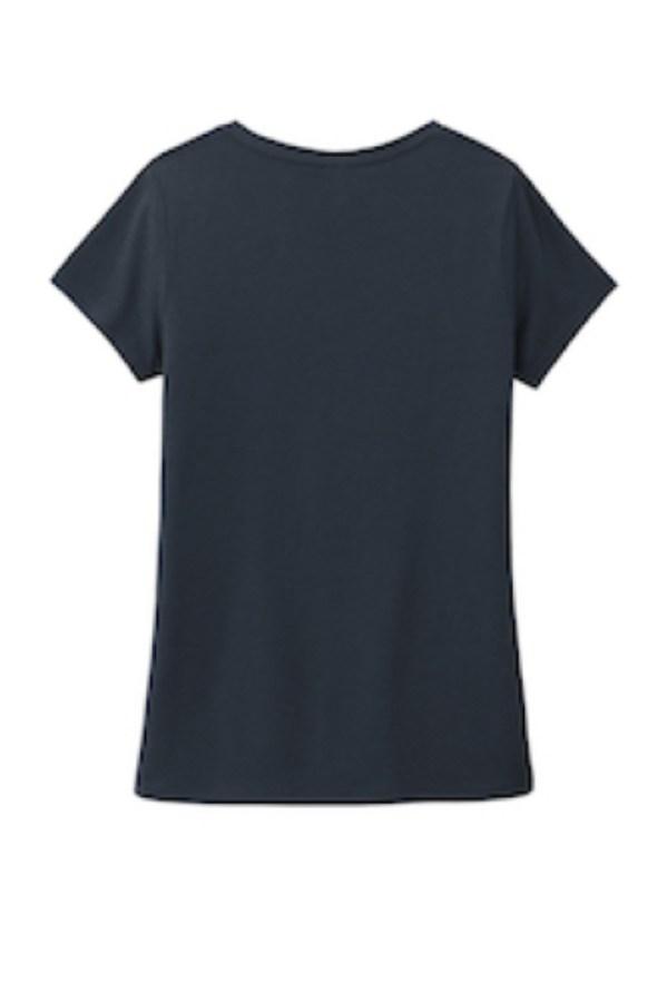 District Women's Perfect Tri V-Neck T-Shirt Close Up Detail