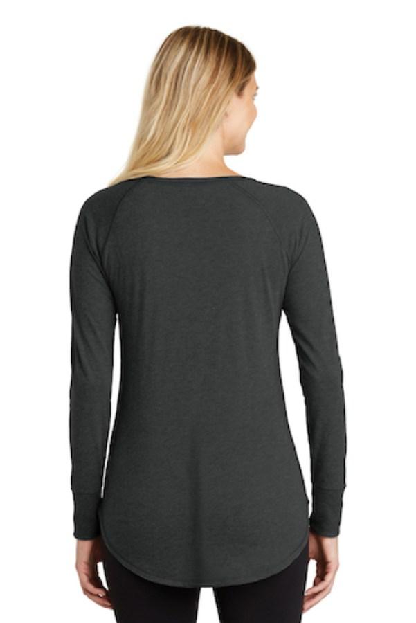 District Women's Perfect Tri Long Sleeve Tunic T-Shirt Additional view