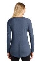 District Women's Perfect Tri Long Sleeve Tunic T-Shirt Alternate View